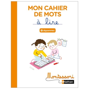 Image de Montessori - Mon cahier de mots à lire - Digrammes